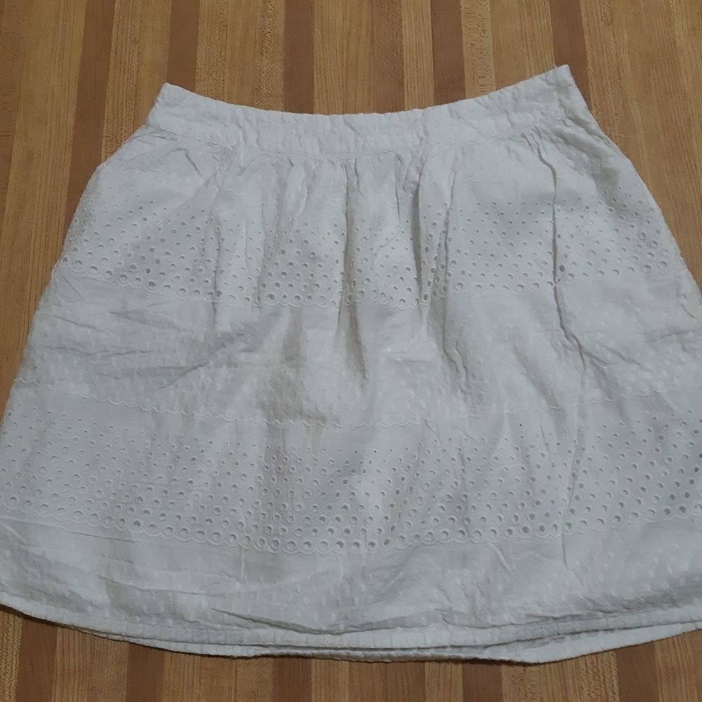 Tommy Hilfiger Cute White Skirt